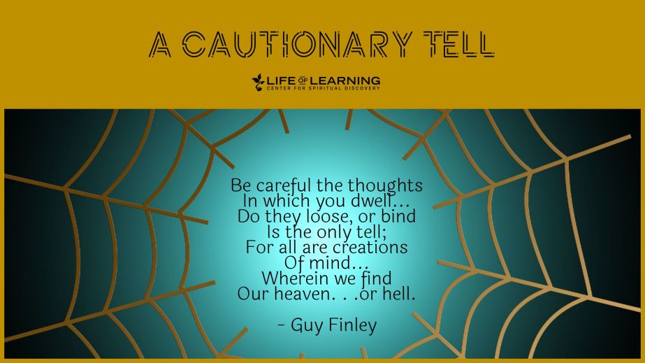 A Cautionary Tell (Blog)
