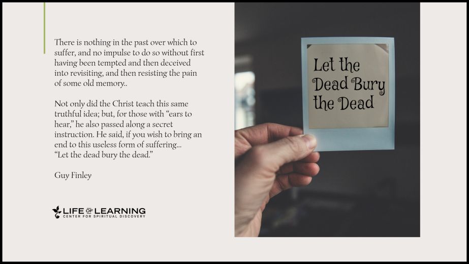 Let the Dead Bury the Dead (Blog)