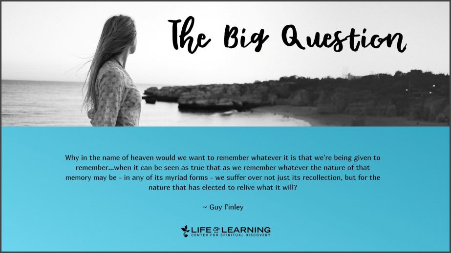 The Big Question (Blog)