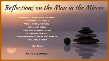 Reflections on the Man in the Mirror