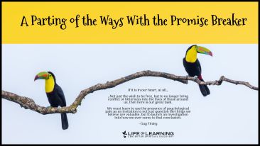 A Parting of the Ways With the Promise Breaker (Blog)
