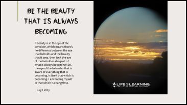 Be the Beauty That Is Always Becoming (Blog)
