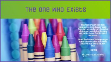The One Who Exists (Blog)