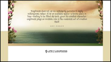 Four Higher Insights to Help Free You from the Fear of Emptiness (Blog)