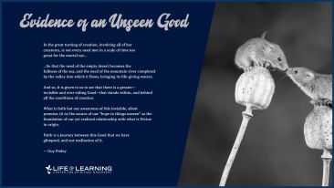 Evidence of an Unseen Good (Blog)
