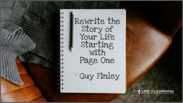 Rewrite the Story of Your Life Starting with Page One (Blog)