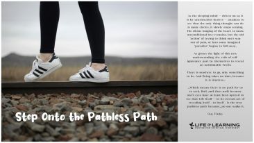 Step Onto the Pathless Path (Blog)