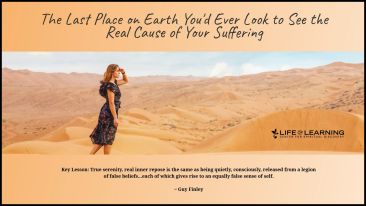 The Last Place on Earth You'd Ever Look to See the Real Cause of Your Suffering (Blog)