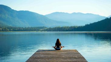 The First Step to Being Still